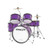 DXP - 5 Piece Beginner Kit (16", 8", 10", 12", 10" SNR) With Cymbals, Hardware, Stool & Sticks