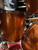 Yamaha Rydeen 5 Piece Drum Kit (22", 10", 12", 16" + 14" Snare) in Orange Glitter w/Hardware, Cymbals + Throne