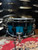 DW Collector's Series 14" x 6.5" Maple Exotic Regal-Royal Blue over Sycamore w/Black Nickel H/W Snare Drum