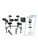 Carlsbro 5M Electronic Kit Pack (w/ Headphones + Throne)