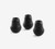 Gibraltar "Floating" Rubber Floor Tom Feet  - 3pk