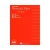 Red Manuscript Paper - Deluxe Pad 96 Pages