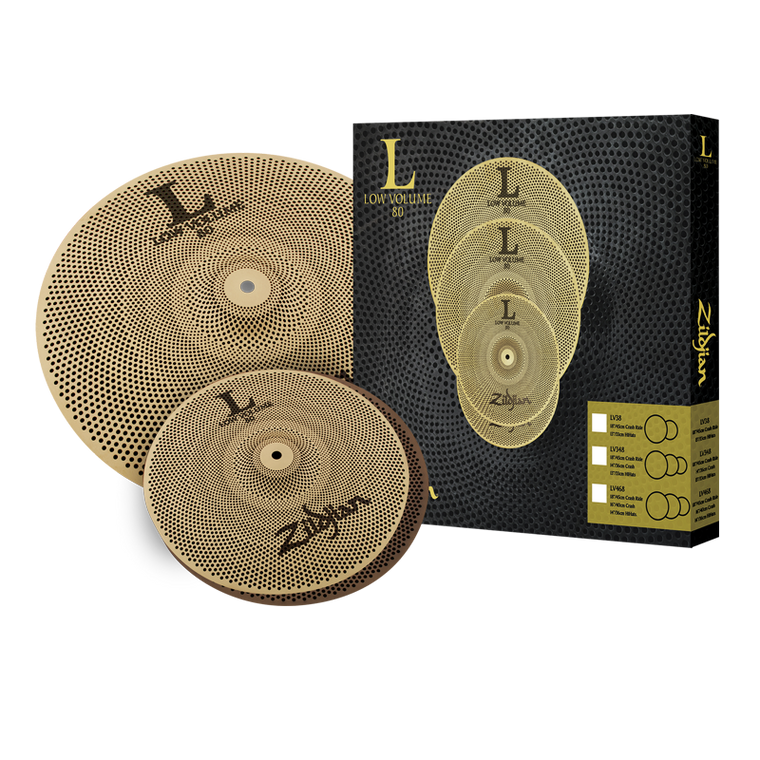 Zildjian L80 Low Volume Cymbal Pack - 13/18"