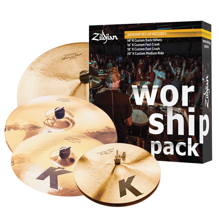 Zildjian Worship Cymbal Pack (14", 16", 18", 20")