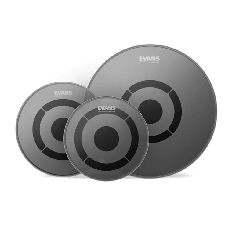 Evans dB One 'Low Volume' Tom Pack Rock (10", 12", 16")