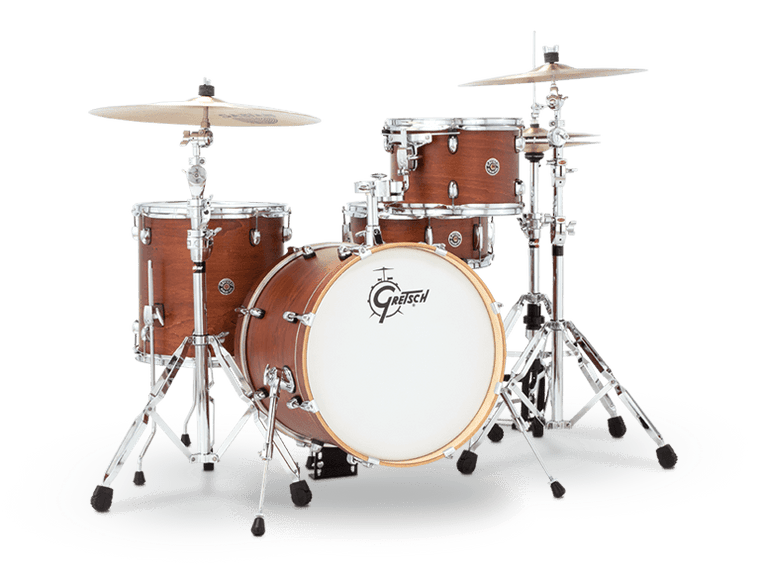 Gretsch Catalina Club in Satin Walnut Glaze (18", 12" 14" + 14" x 5" SNR)