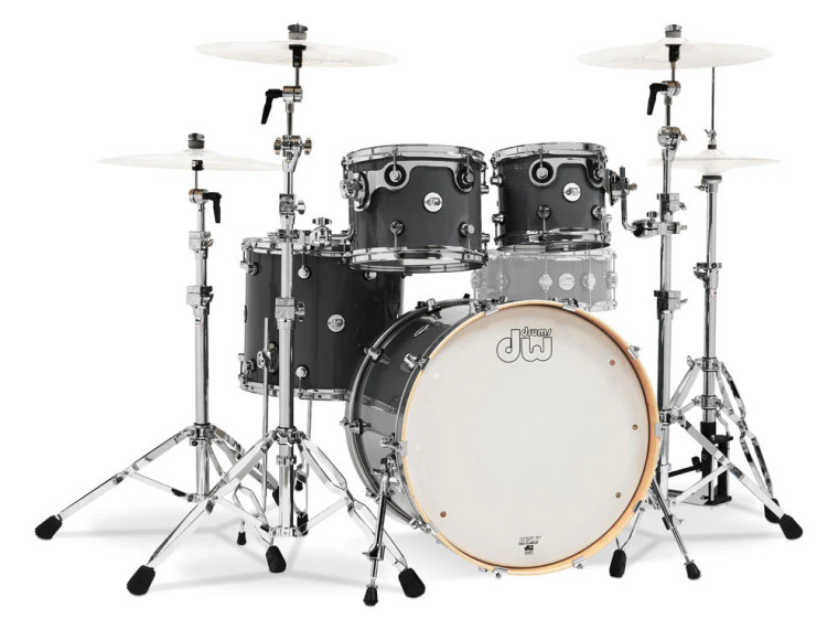 DW Design Series 22" Shell Pack in Steel Grey