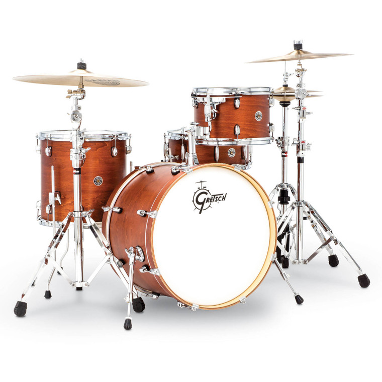 Gretsch Catalina Club - Satin Walnut Glaze (20", 12", 14" + 14" Snare)