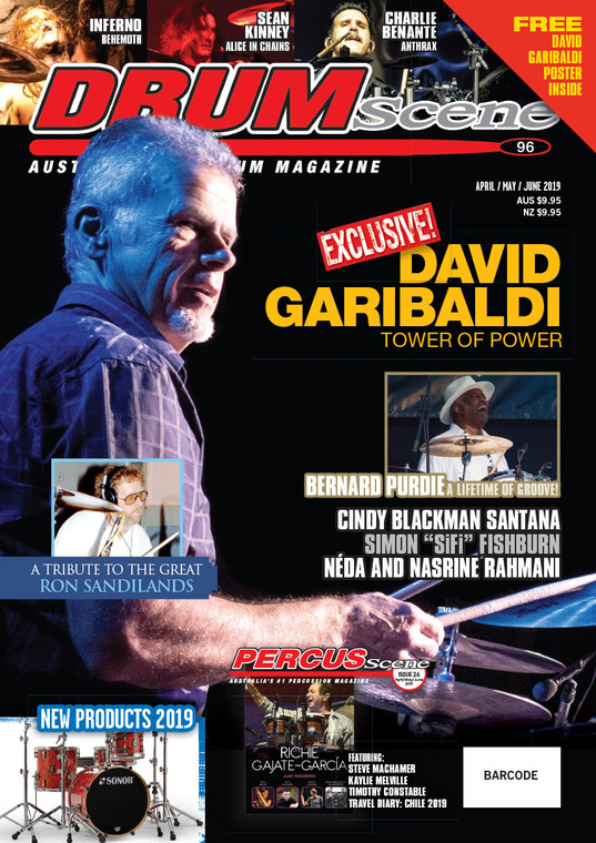 DRUMSCENE MAGAZINE - #96 DAVID GARIBALDI