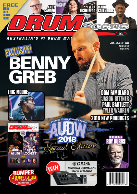 DRUMSCENE MAGAZINE - #93 BENNY GREB