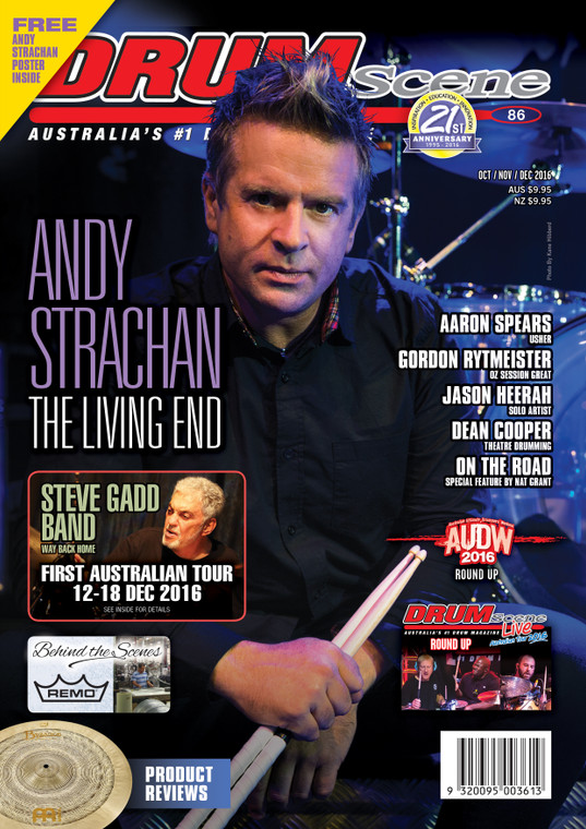 DRUMSCENE MAGAZINE - #86 ANDY STRACHAN