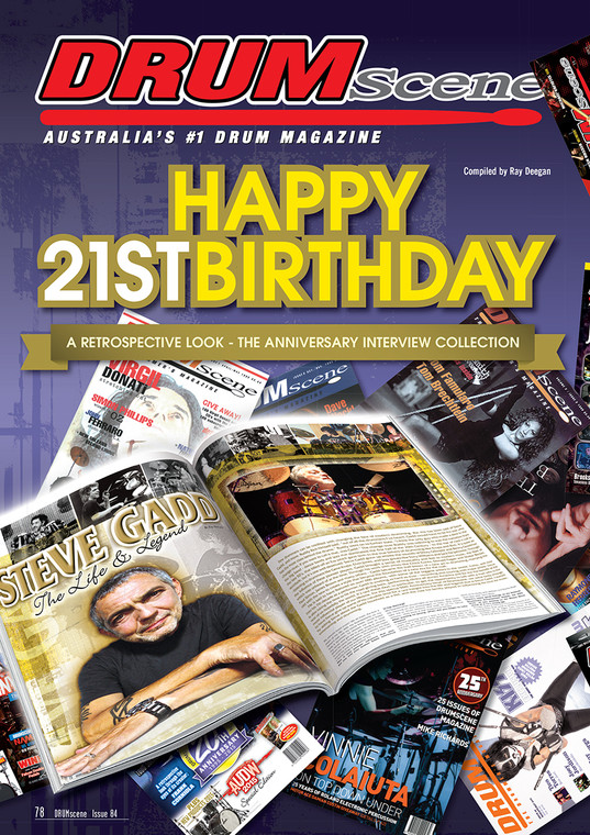 DRUMSCENE MAGAZINE - #84 21ST ANNIVERSARY