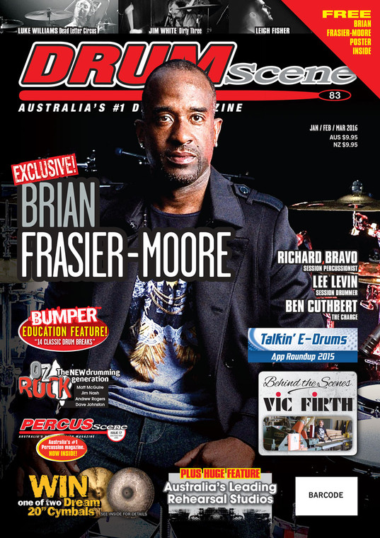 DRUMSCENE MAGAZINE - #83 BRIAN FRASIER MOORE
