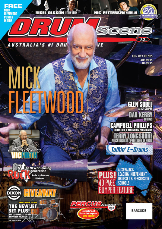 DRUMSCENE MAGAZINE - #82 MICK FLEETWOOD