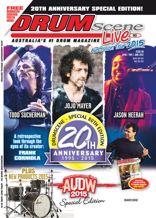 DRUMSCENE MAGAZINE - #80 20TH ANNIVERSARY