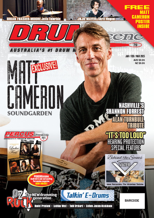 DRUMSCENE MAGAZINE - #79 MATT CAMERON