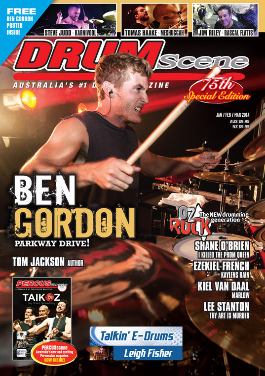 DRUMSCENE MAGAZINE - #75 BEN GORDON