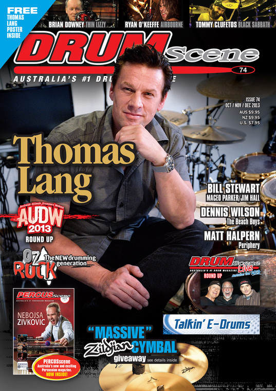 DRUMSCENE MAGAZINE - #74 THOMAS LANG