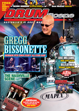 DRUMSCENE MAGAZINE - #70 GREGG BISSONETTE