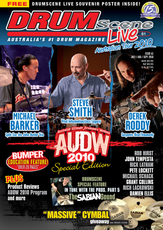 DRUMSCENE MAGAZINE - #61 AUDW 2010 EDITION