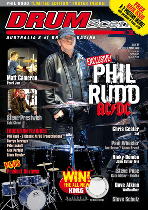 DRUMSCENE MAGAZINE - #59 PHIL RUDD
