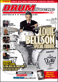 DRUMSCENE MAGAZINE - #56 LOUIE BELLSON