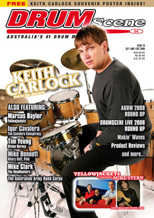 DRUMSCENE MAGAZINE - #54 KEITH CARLOCK