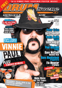 DRUMSCENE MAGAZINE - #51 VINNIE PAUL