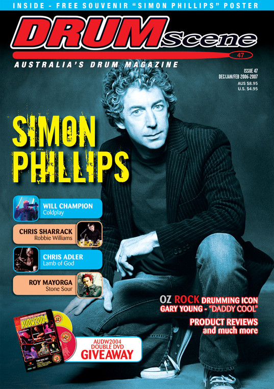 DRUMSCENE MAGAZINE - #47 SIMON PHILLIPS