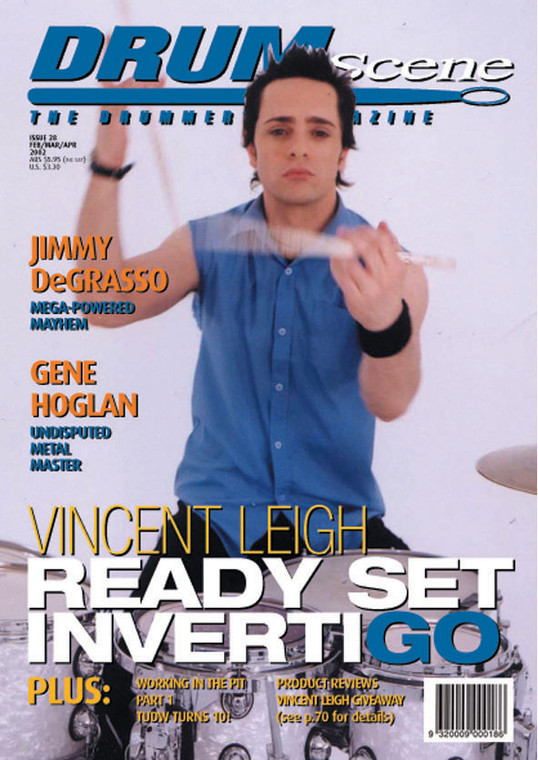 DRUMSCENE MAGAZINE - #28 VINCENT LEIGH