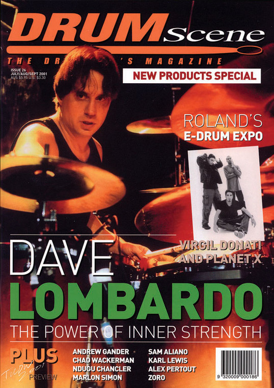 DRUMSCENE MAGAZINE - #26 DAVE LOMBARDO