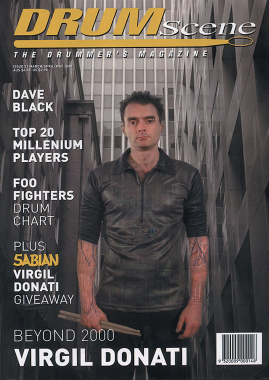 DRUMSCENE MAGAZINE - #21 VIRGIL DONATI