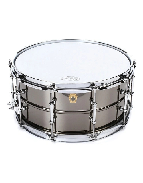 Ludwig Black Beauty Snare - 14" x 6.5" Smooth Shell, Brass Tube Lugs