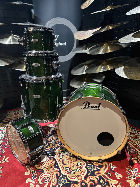 Pearl Professional Series - Emerald Mist (22", 10", 12", 16" + 14" Snare) Drum Kit Shell Set