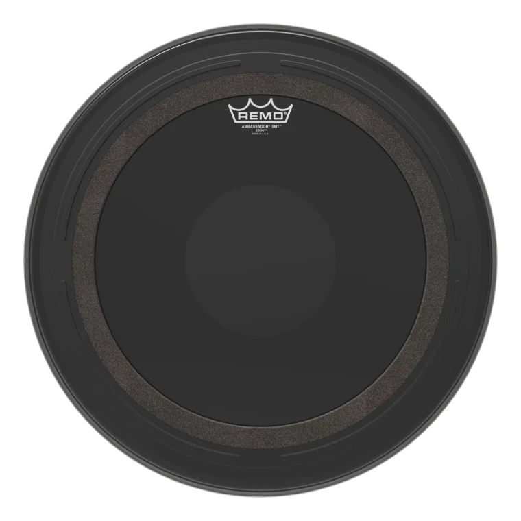 Remo Ambassador SMT Ebony Tom Drumhead 18"