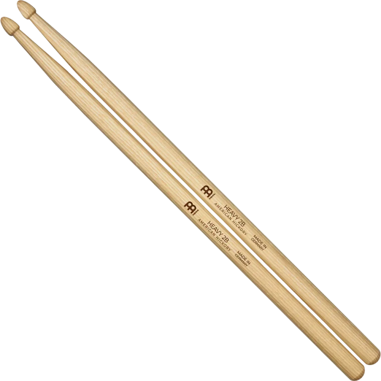 Meinl Heavy 2B Wood Tip Drum Sticks