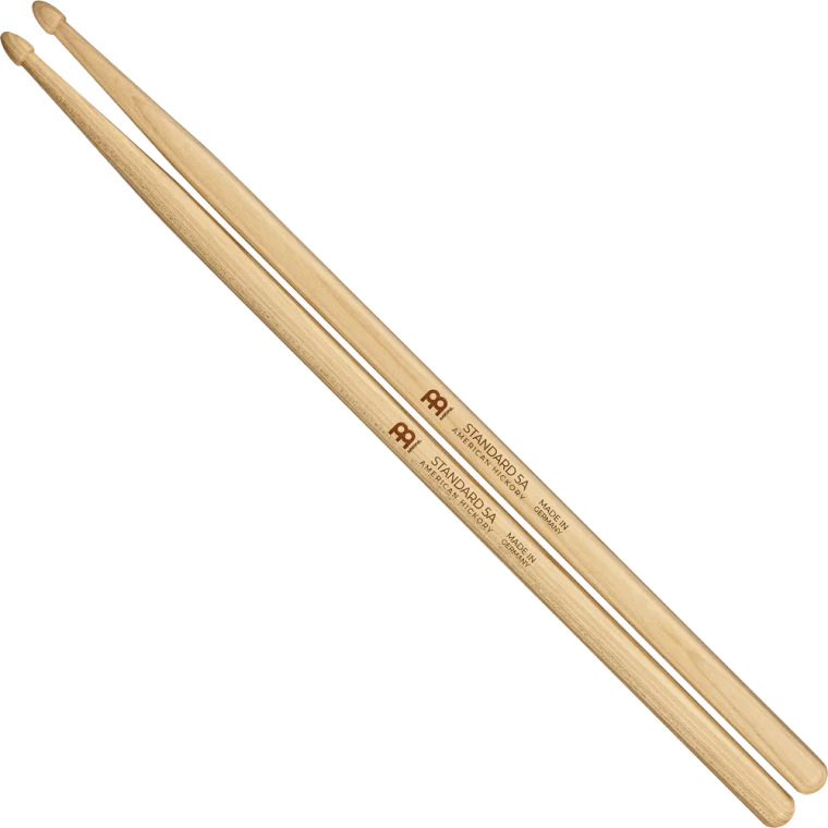Meinl Standard 5A Wood Tip Drum Sticks