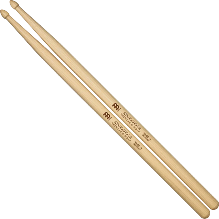 Meinl Standard 5B Wood Tip Drum Sticks