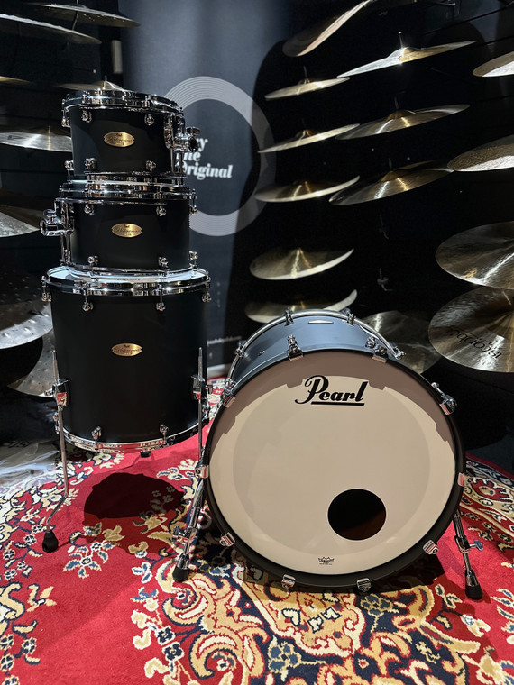 Pearl Reference One - Matte Black (22", 10", 12" + 16")  Drum Kit Shell Set