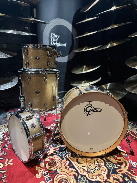 Gretsch Catalina Club - Sahara Sparkle (20", 12", 14" + 14" Snare) Drum Kit Shell Set