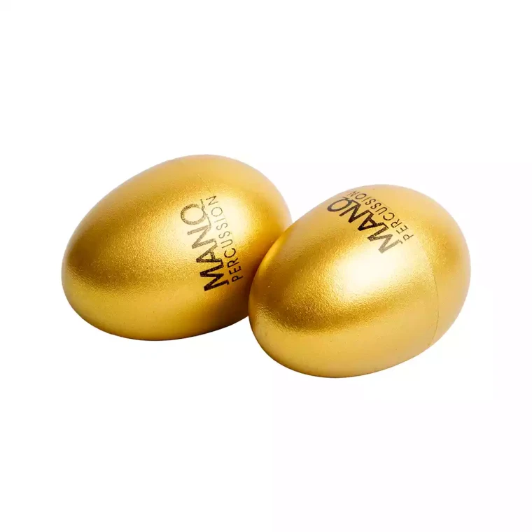 Mano Percussion Gold Egg Shaker Pair