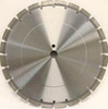 Pearl Abrasive Professional Wet Segmented Concrete Blade in Medium or Soft Bond 24 x .145 x 1 LW2414CPM, LW2414CPS