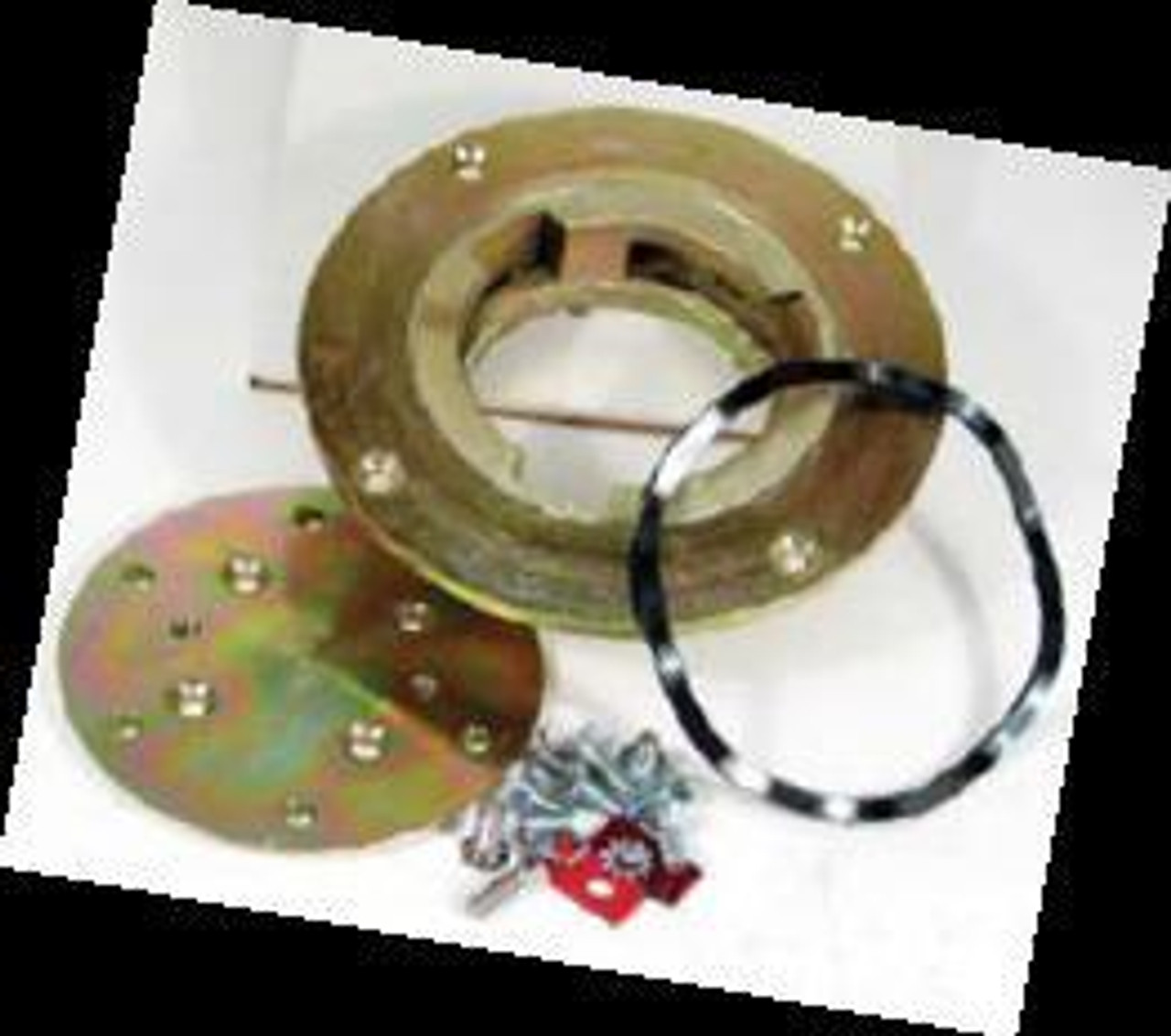 Pearl Abrasive Hexpin Floor Preparation System Superclutch w/15 inch  Hexplate and 12 Green Diamond Pins (General Purpose)