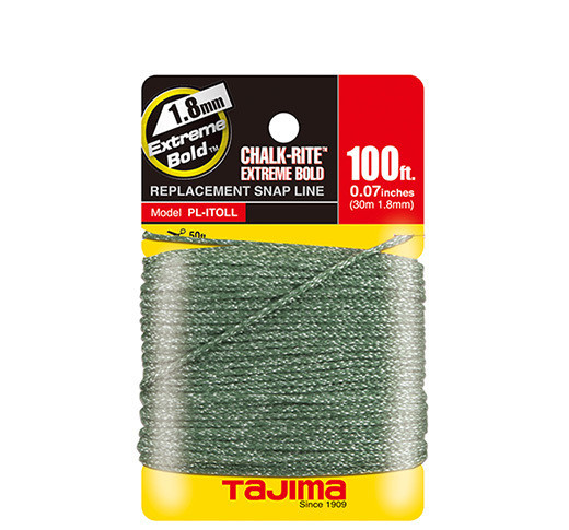 Tajima Chalk-Rite® Braided Replacement Snap Line 100' | Ernie's Tools