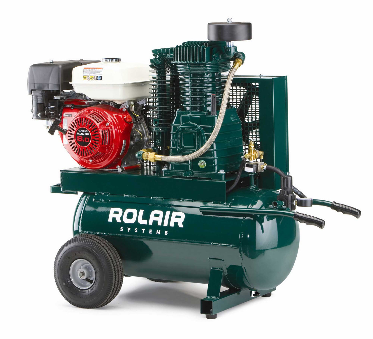 ロミはるか20kg Rolair 9HP 20 Gallon Gas Air Compressor