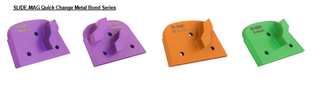 Bartell Global Slide Mag Quick Change Metal Bond Series Diamond Pads