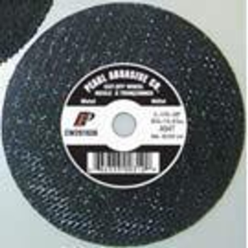 Pearl Abrasive T-1 Premium Aluminum Oxide Small Diameter Cut Off Wheel 25ct Case A46T Grit 4 x 1/8 x 5/8 CW0440