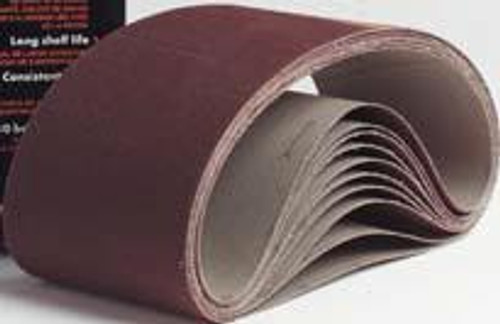 Pearl Abrasive Premium Aluminum Oxide Premium Resin Cloth Belt 10ct Case A24, A36, A40, A50, A60, A80, A100 or A120 Grit 2 x 60 CB26024, CB26036,CB26040, CB26050, CB26060, CB26080, CB260100, CB260120