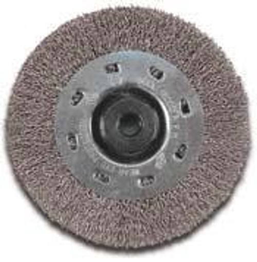 Pearl Abrasive Tempered Wire Crimped Wheel 4 x .015 x 5/8-11 CLWBCW458