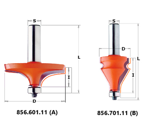 CMT Table Edge & Hand Rail Router Bit